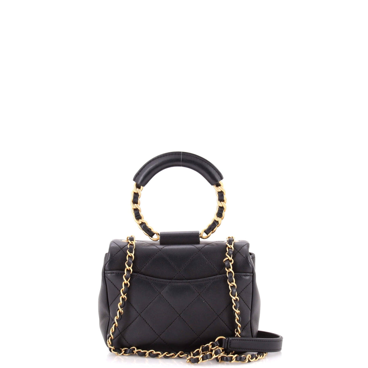 In The Loop Flap Bag Quilted Lambskin Small