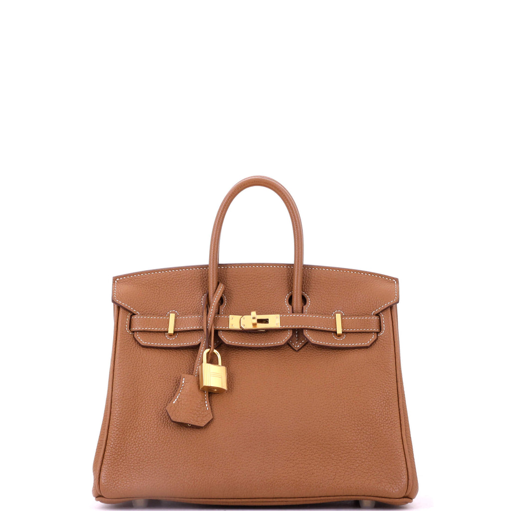 Birkin Handbag Gold Togo with Gold Hardware 25