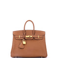 Birkin Handbag Gold Togo with Gold Hardware 25