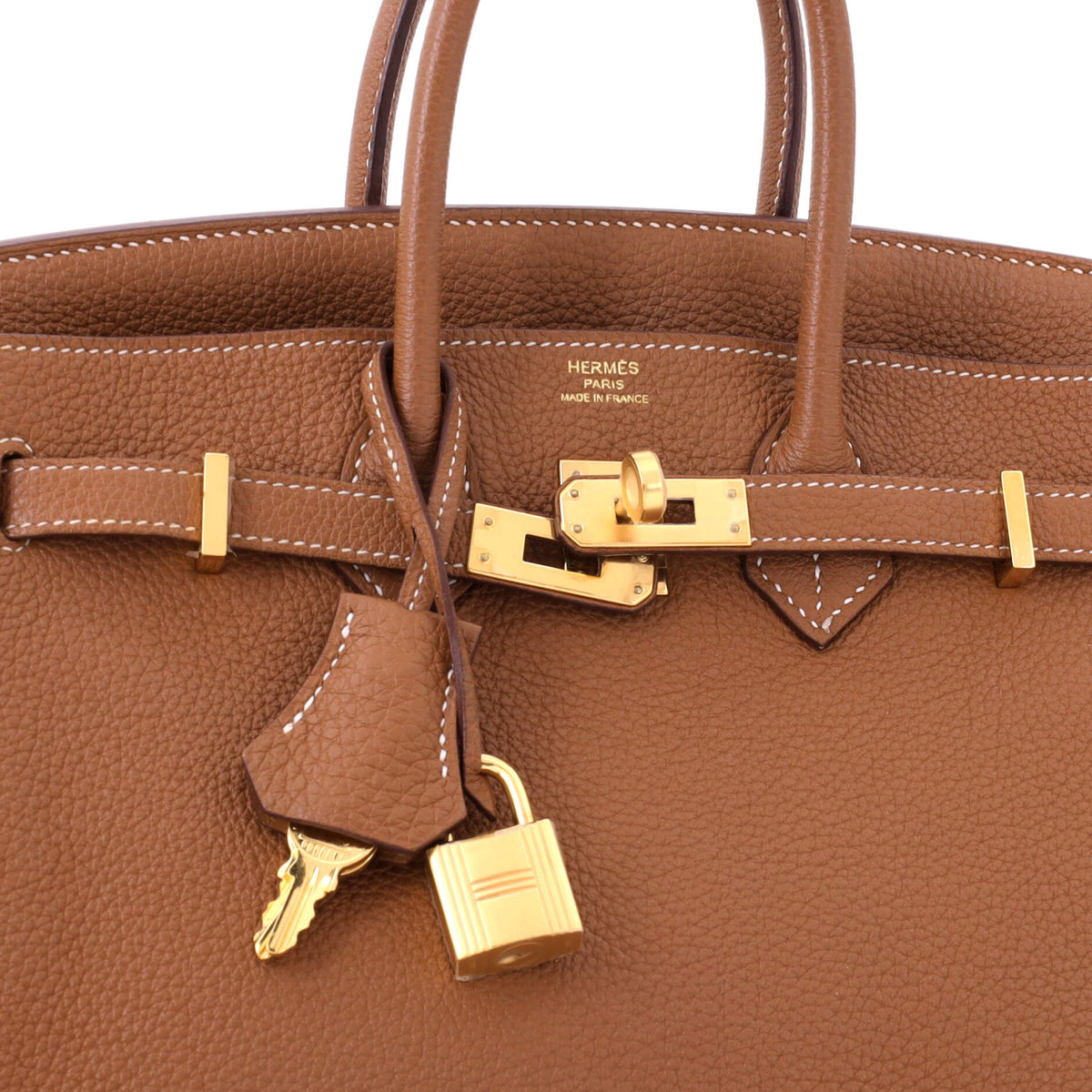 Birkin Handbag Gold Togo with Gold Hardware 25