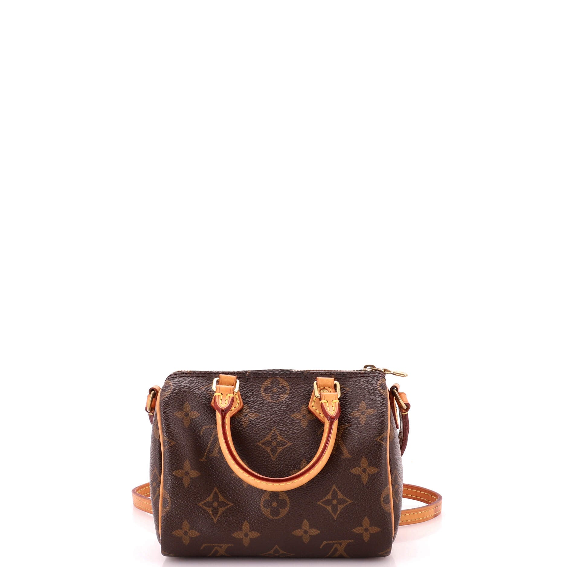 Speedy Bandouliere Bag Monogram Canvas Nano
