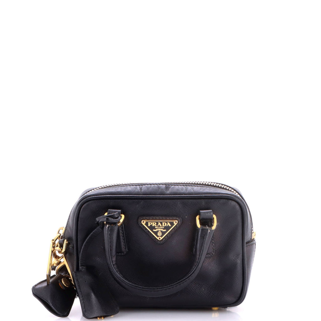 Bauletto Bag Saffiano Leather Mini