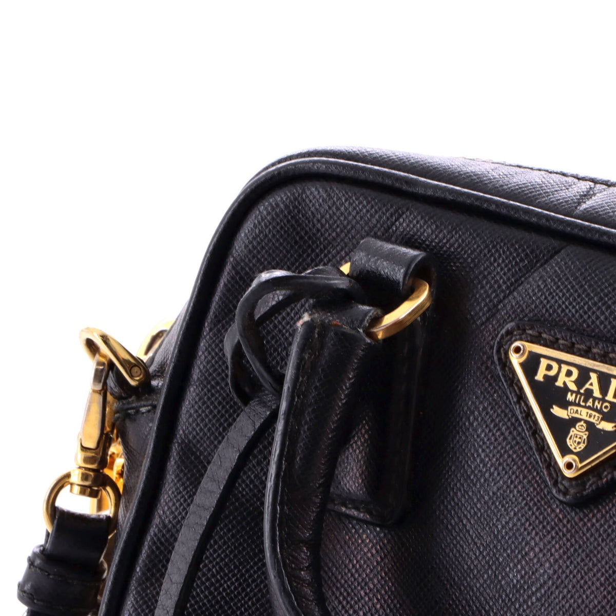 Bauletto Bag Saffiano Leather Mini