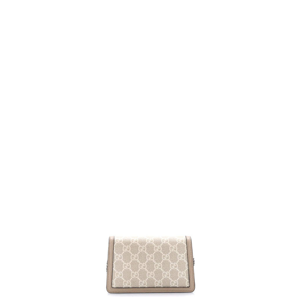 Dionysus Bag GG Coated Canvas with Leather Super Mini