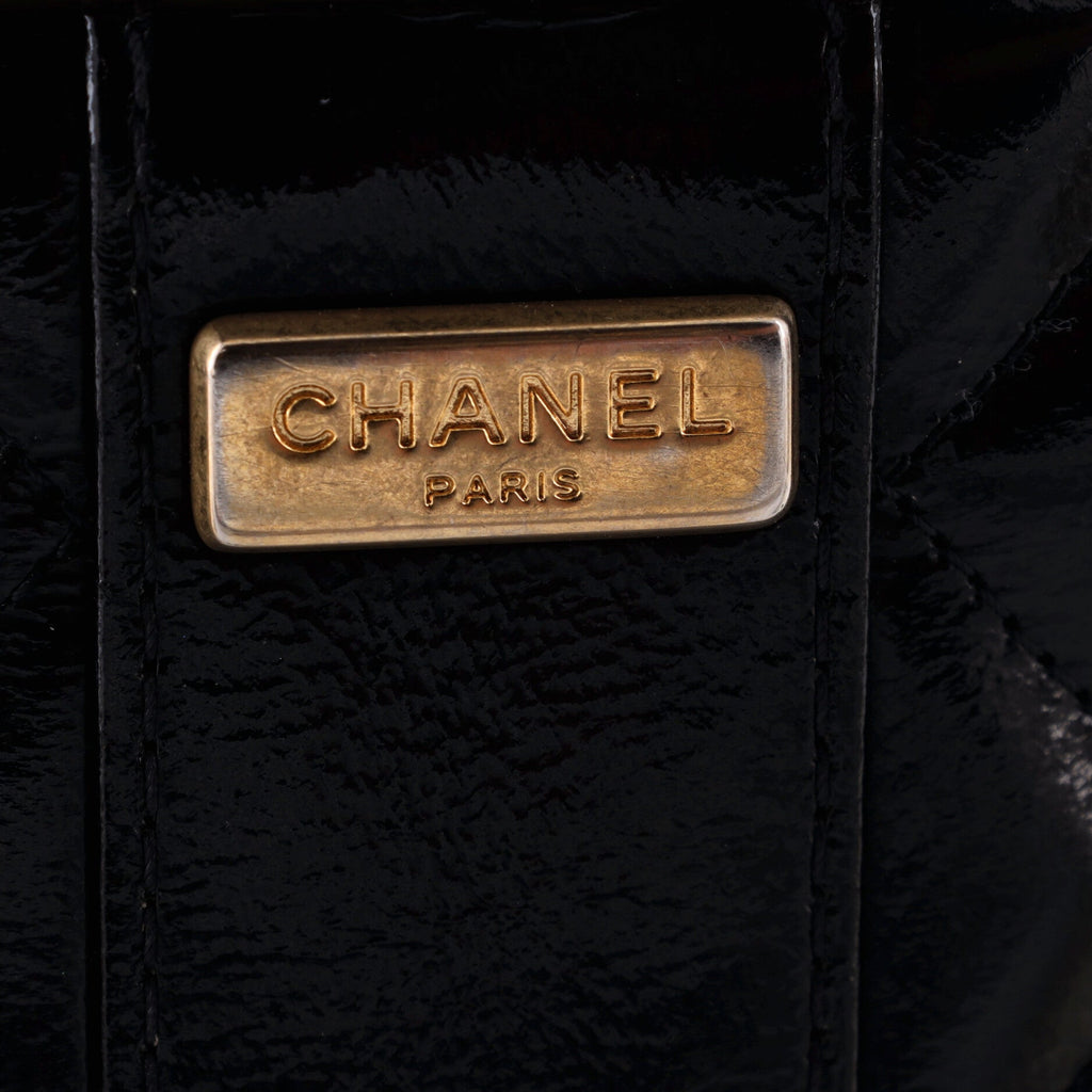 Crown Box Vanity Bag Quilted Lambskin Small