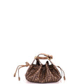 Pomodorino Bucket Bag Zucca Coated Canvas Mini