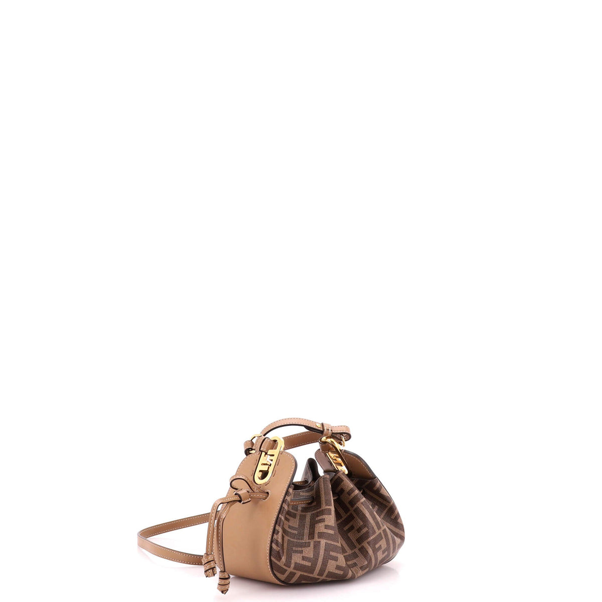 Pomodorino Bucket Bag Zucca Coated Canvas Mini