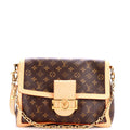 Dauphine Soft Shoulder Bag Monogram Canvas GM