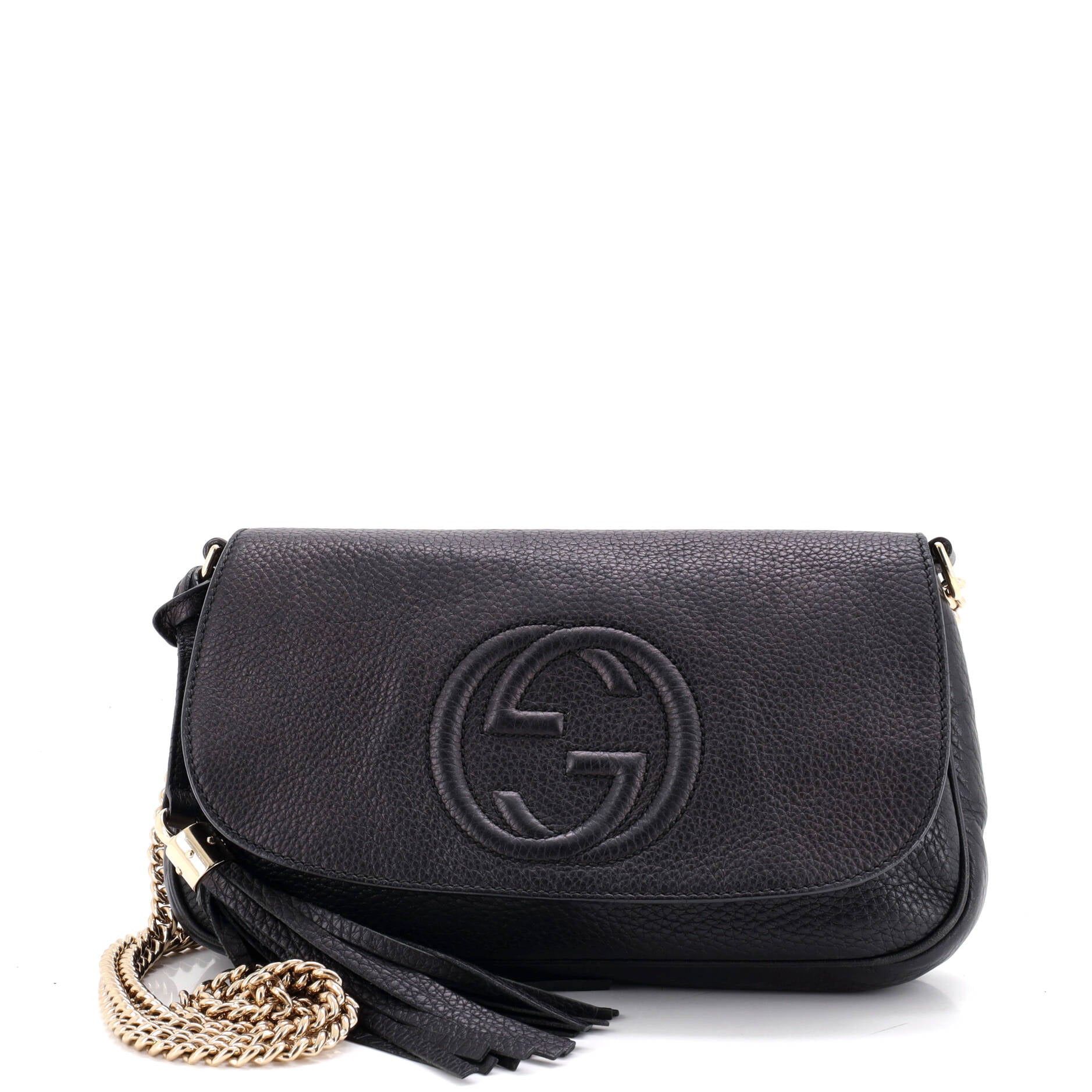 Soho Chain Crossbody Bag Leather Medium