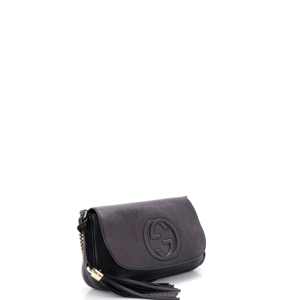 Soho Chain Crossbody Bag Leather Medium