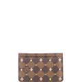 Card Holder Flower Printed Studded Damier