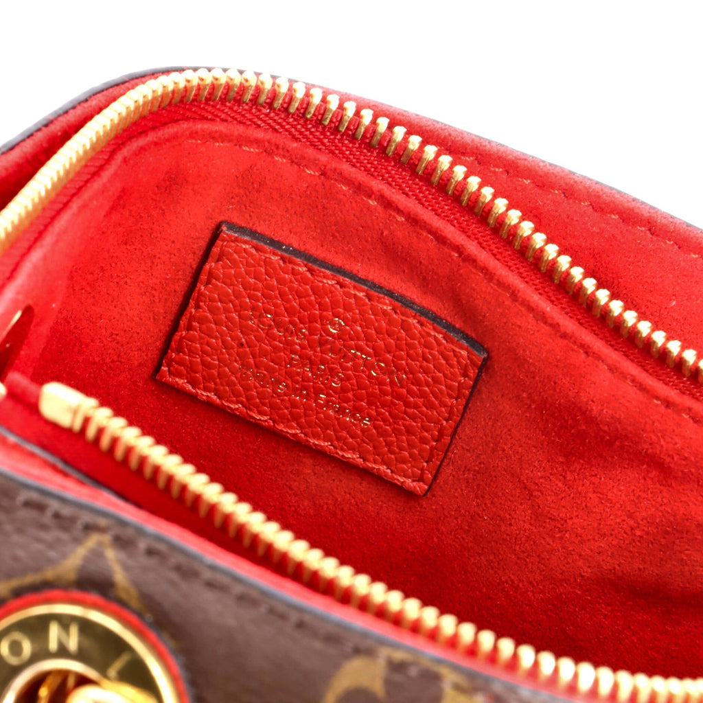Surene Handbag Monogram Canvas with Leather BB