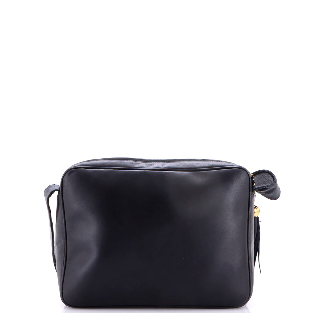 Vintage Triple CC Camera Shoulder Bag Lambskin Medium