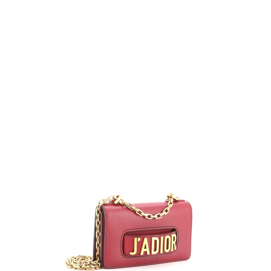 J'Adior Flap Bag Leather Mini