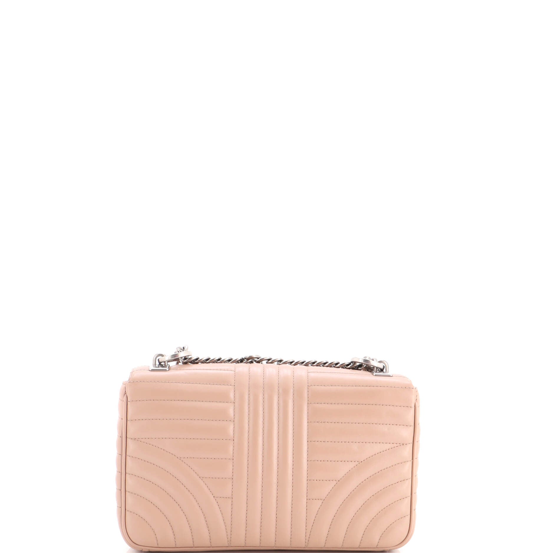 Chain Flap Shoulder Bag Diagramme Quilted Leather Medium