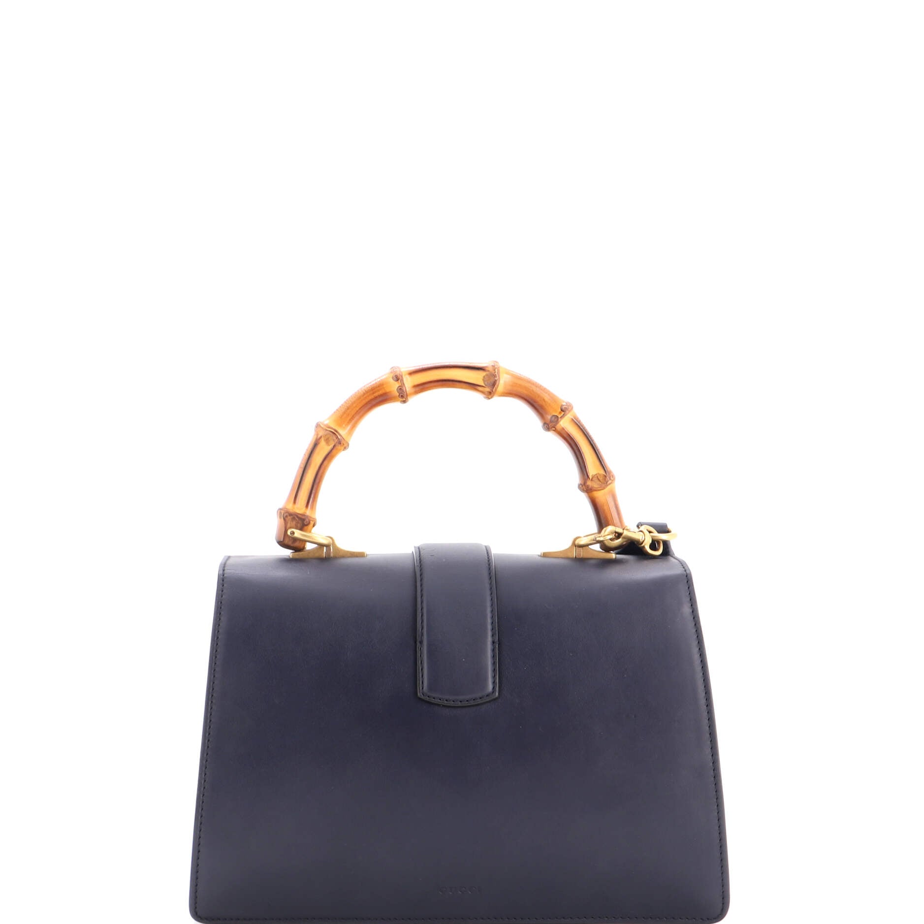 Dionysus Bamboo Top Handle Bag Colorblock Leather Medium
