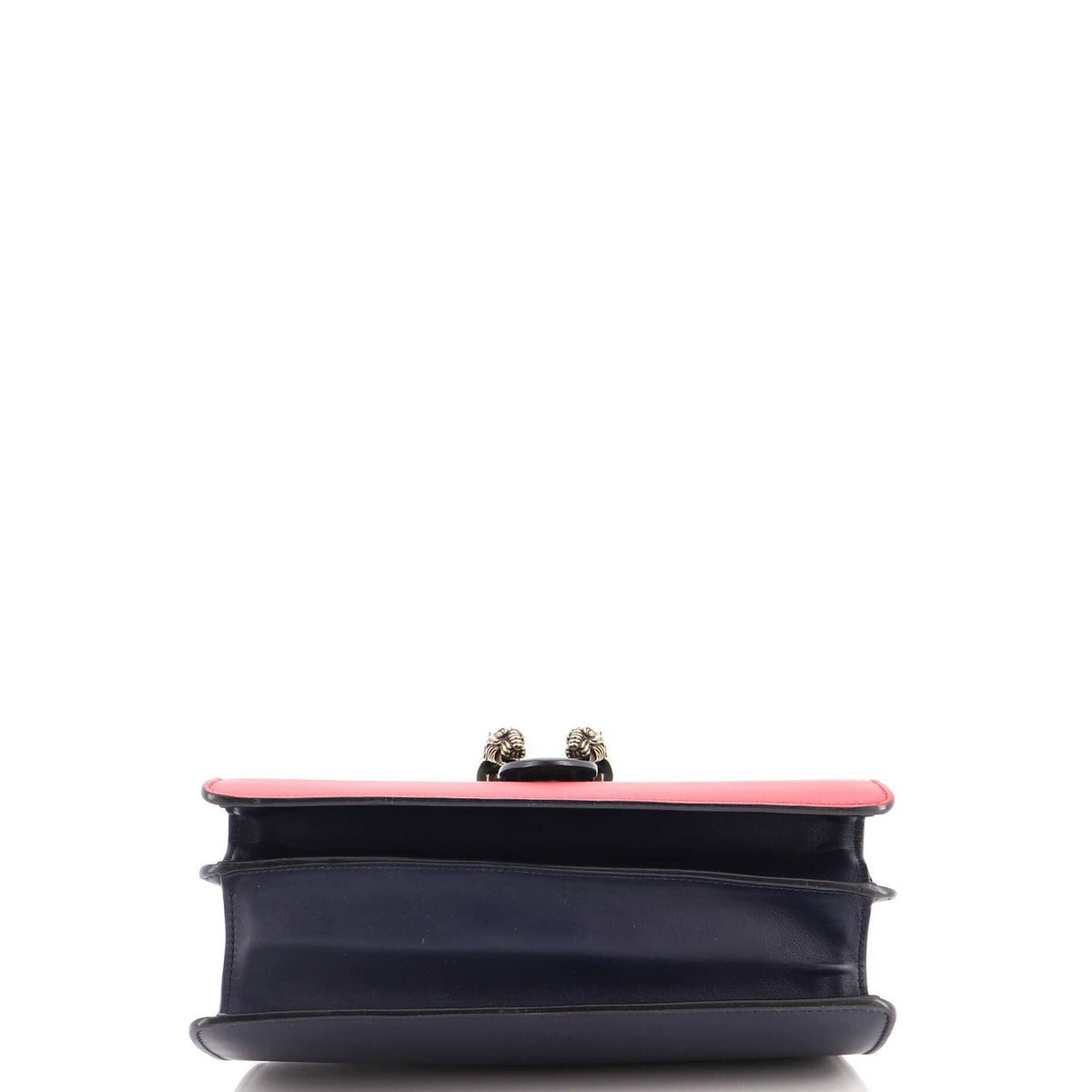 Dionysus Bamboo Top Handle Bag Colorblock Leather Medium