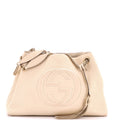 Soho Chain Strap Shoulder Bag Leather Medium