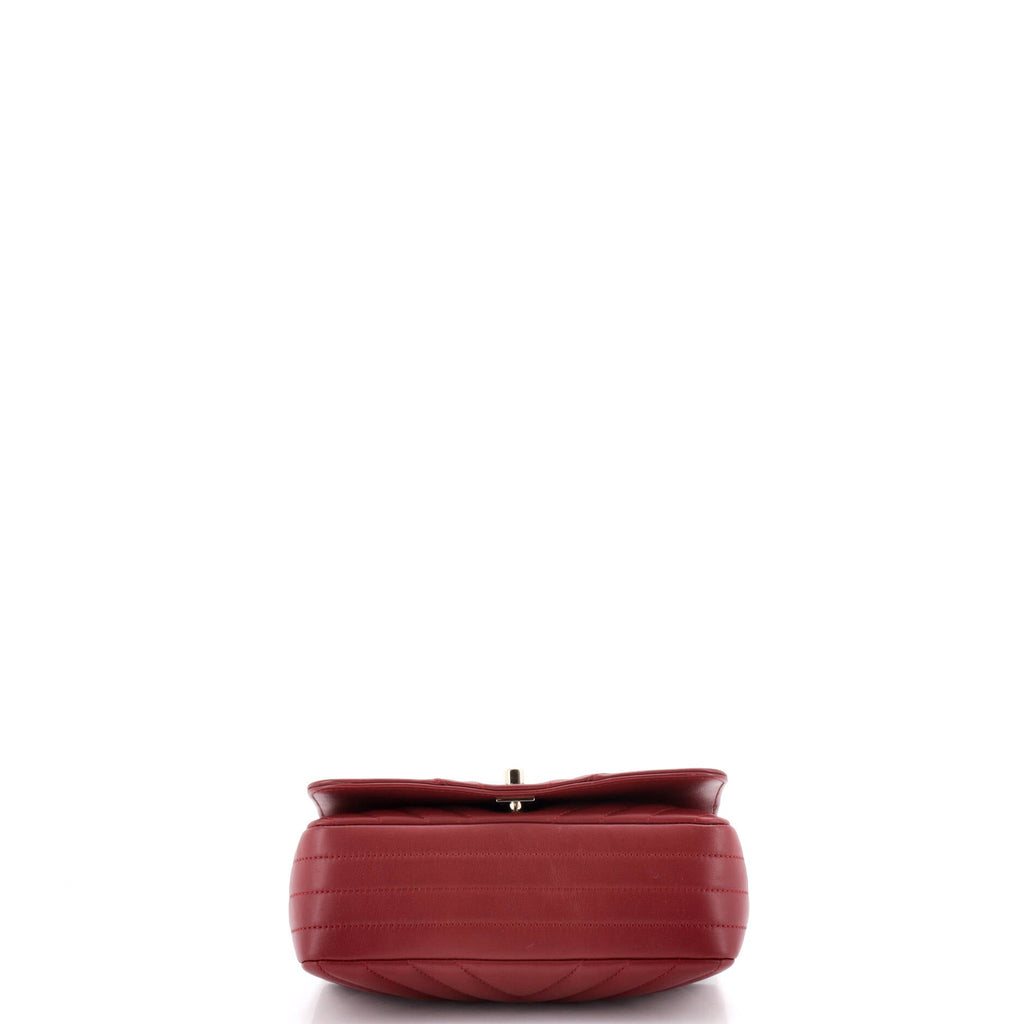 Statement Flap Bag Chevron Calfskin Mini