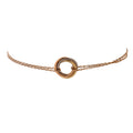 Trinity Chain Bracelet 18K Tricolor Gold