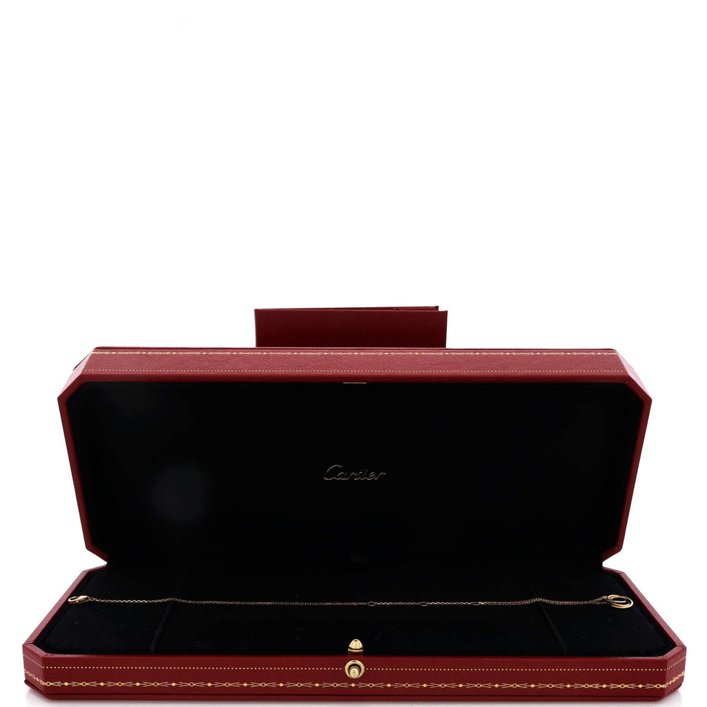 Trinity Chain Bracelet 18K Tricolor Gold