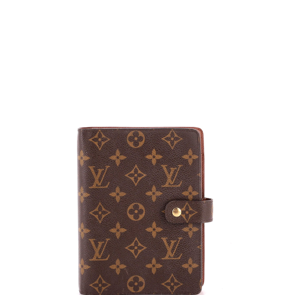 Ring Agenda Cover Monogram Canvas MM