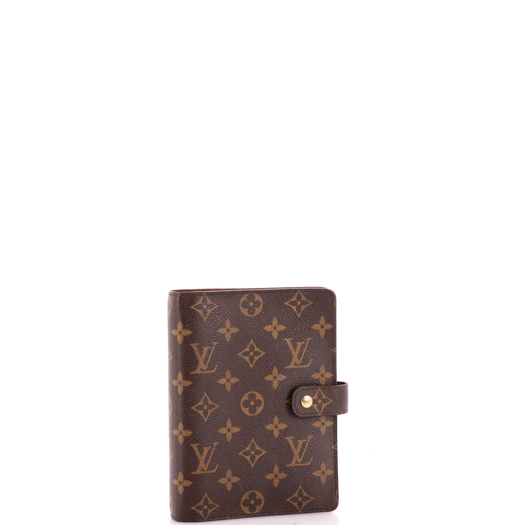 Ring Agenda Cover Monogram Canvas MM