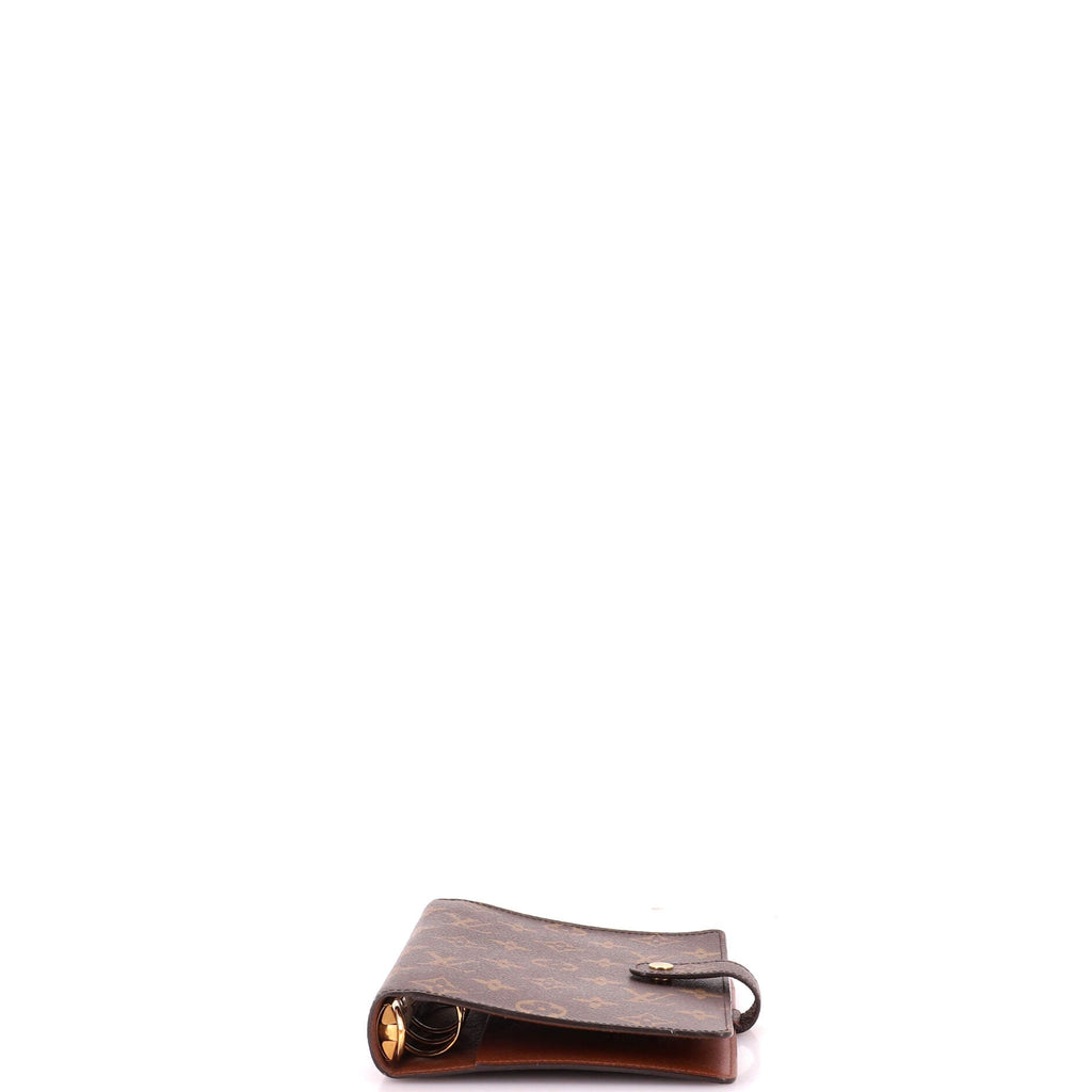 Ring Agenda Cover Monogram Canvas MM