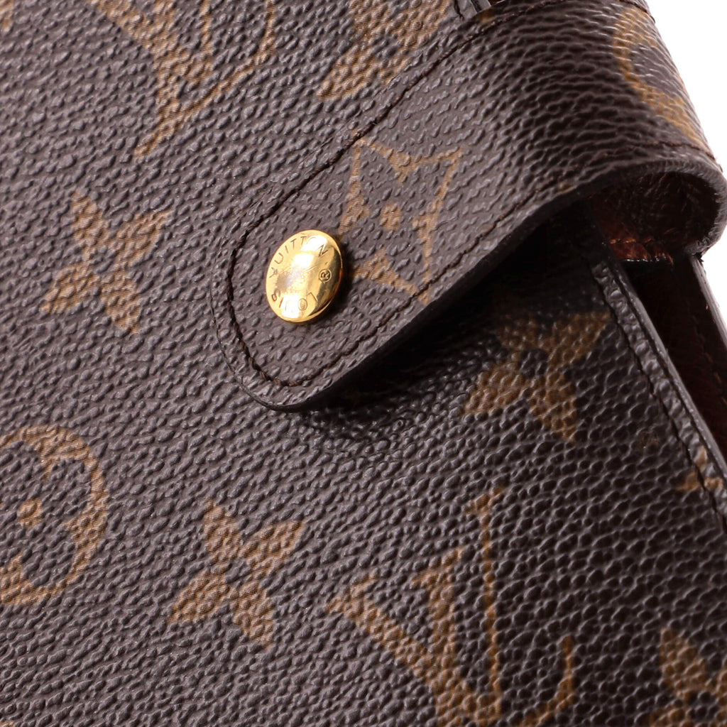 Ring Agenda Cover Monogram Canvas MM