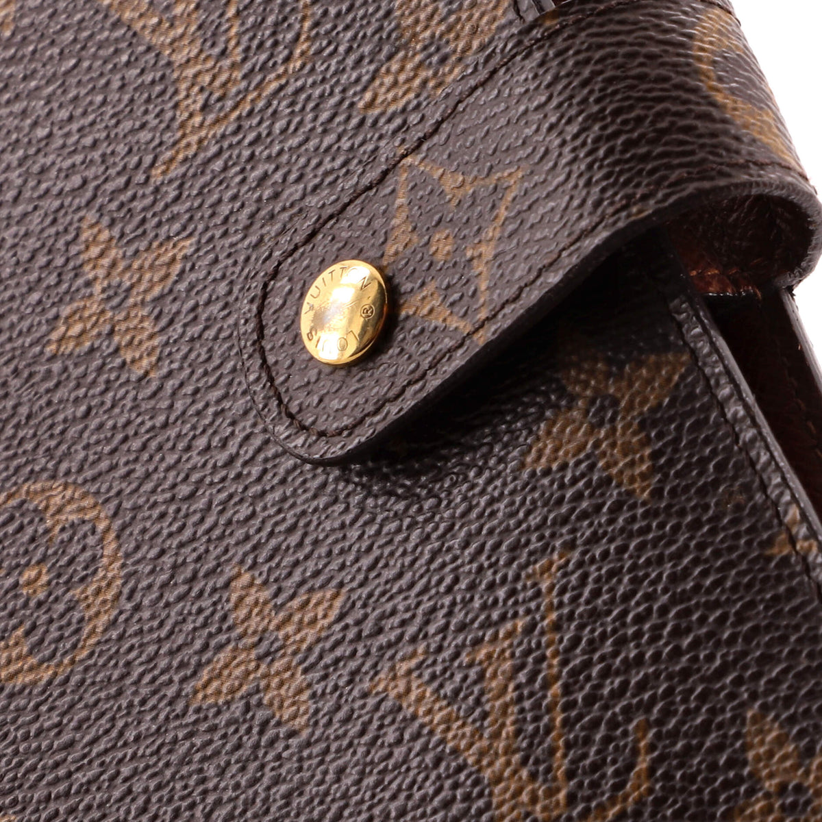 Ring Agenda Cover Monogram Canvas MM