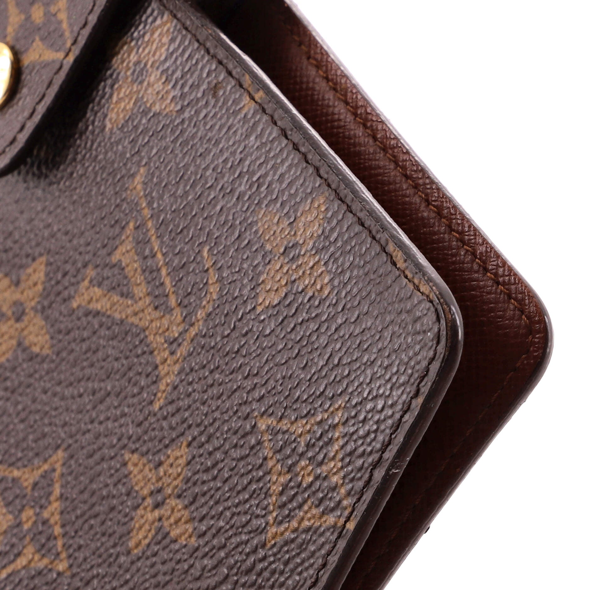 Ring Agenda Cover Monogram Canvas MM