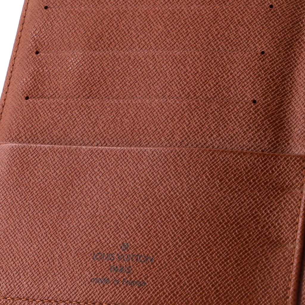 Ring Agenda Cover Monogram Canvas MM