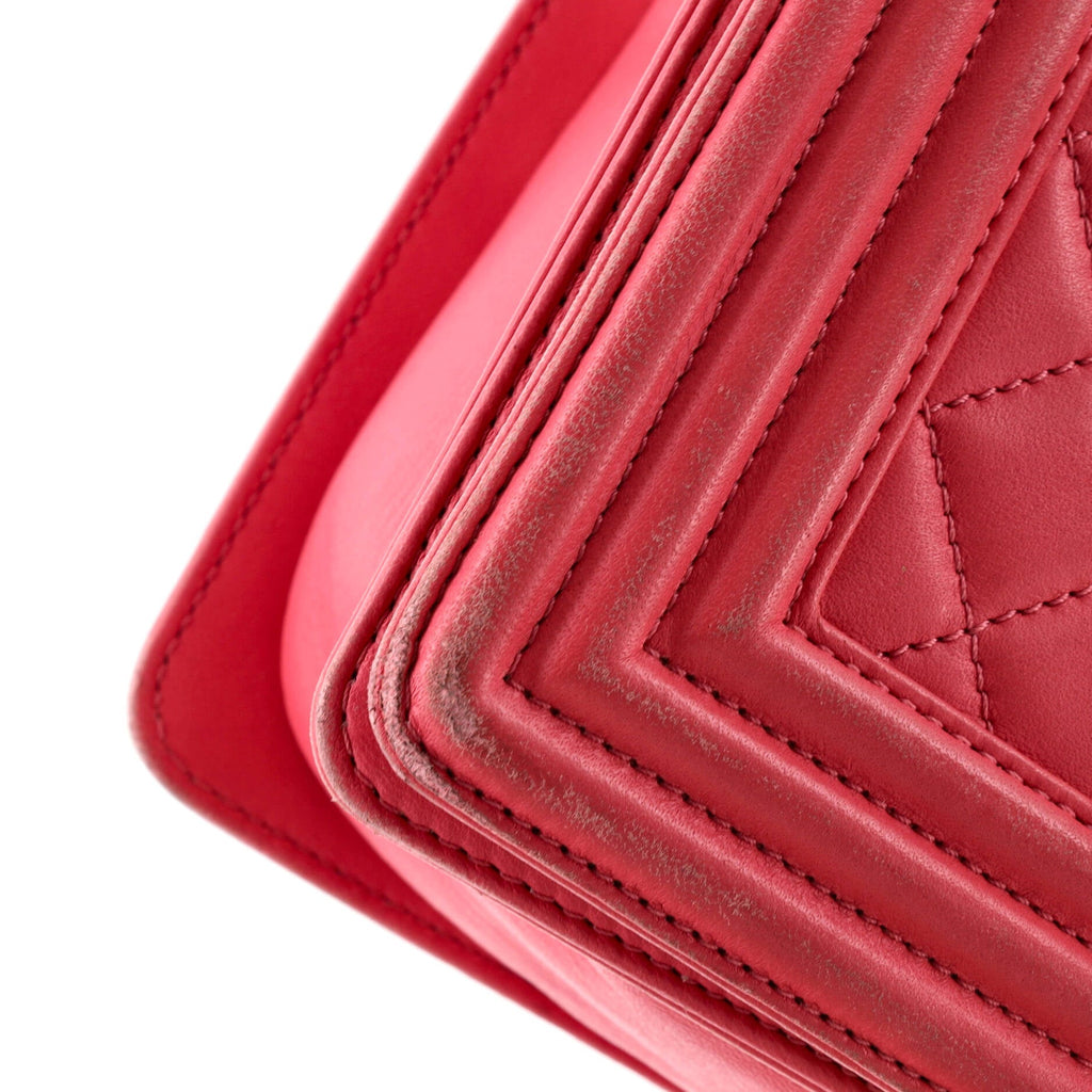 Boy Flap Bag Quilted Calfskin Old Medium