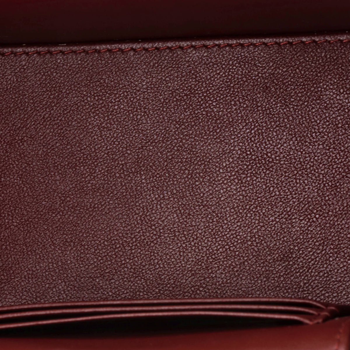 Business Affinity Top Handle Vanity Case with Chain Quilted Caviar Small