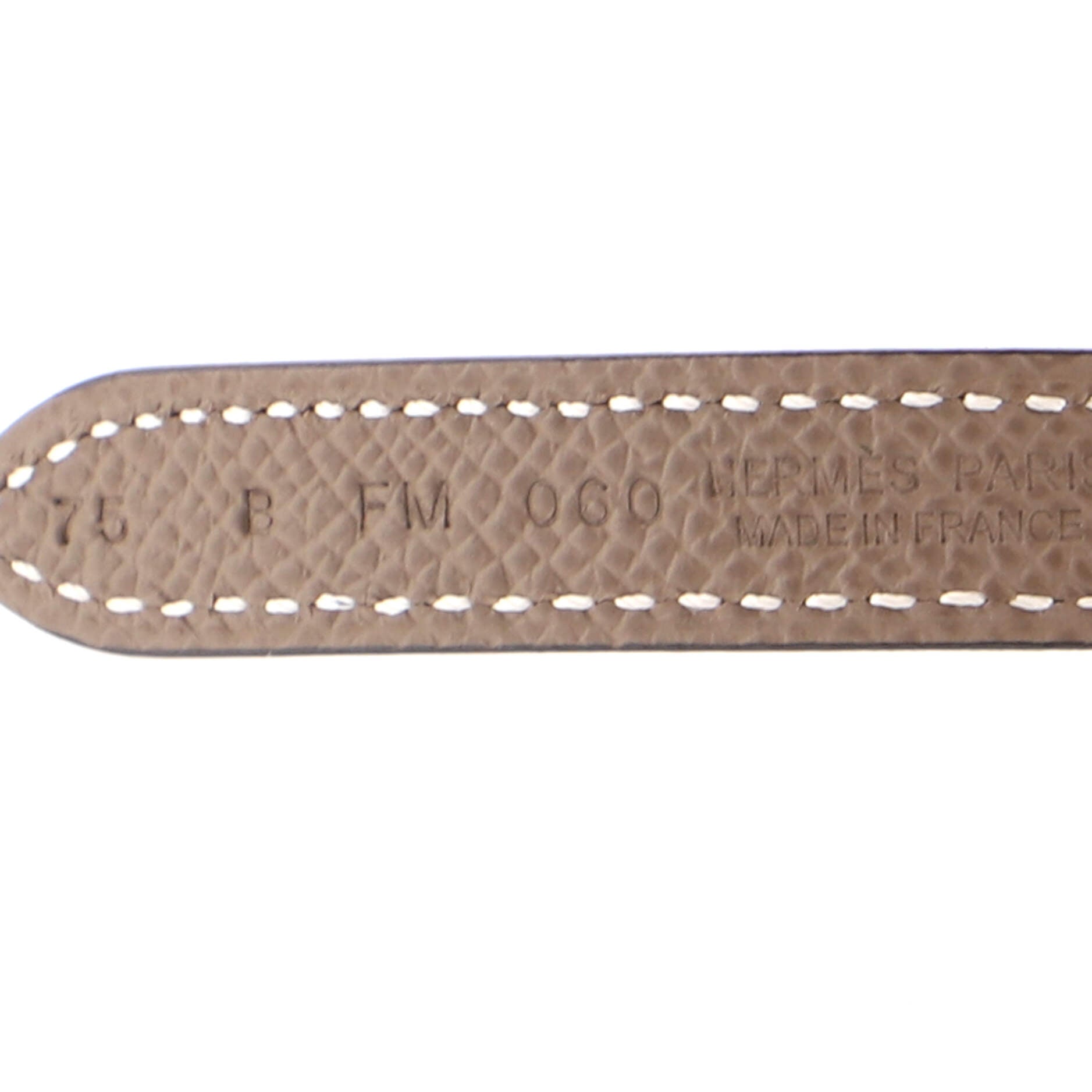 Constance Reversible Belt Leather Extra Thin 75