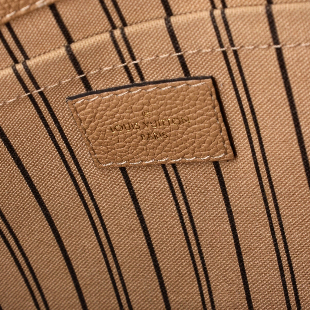 Montaigne Handbag Monogram Empreinte Leather MM
