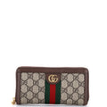 Ophidia Zip Around Wallet GG Coated Canvas