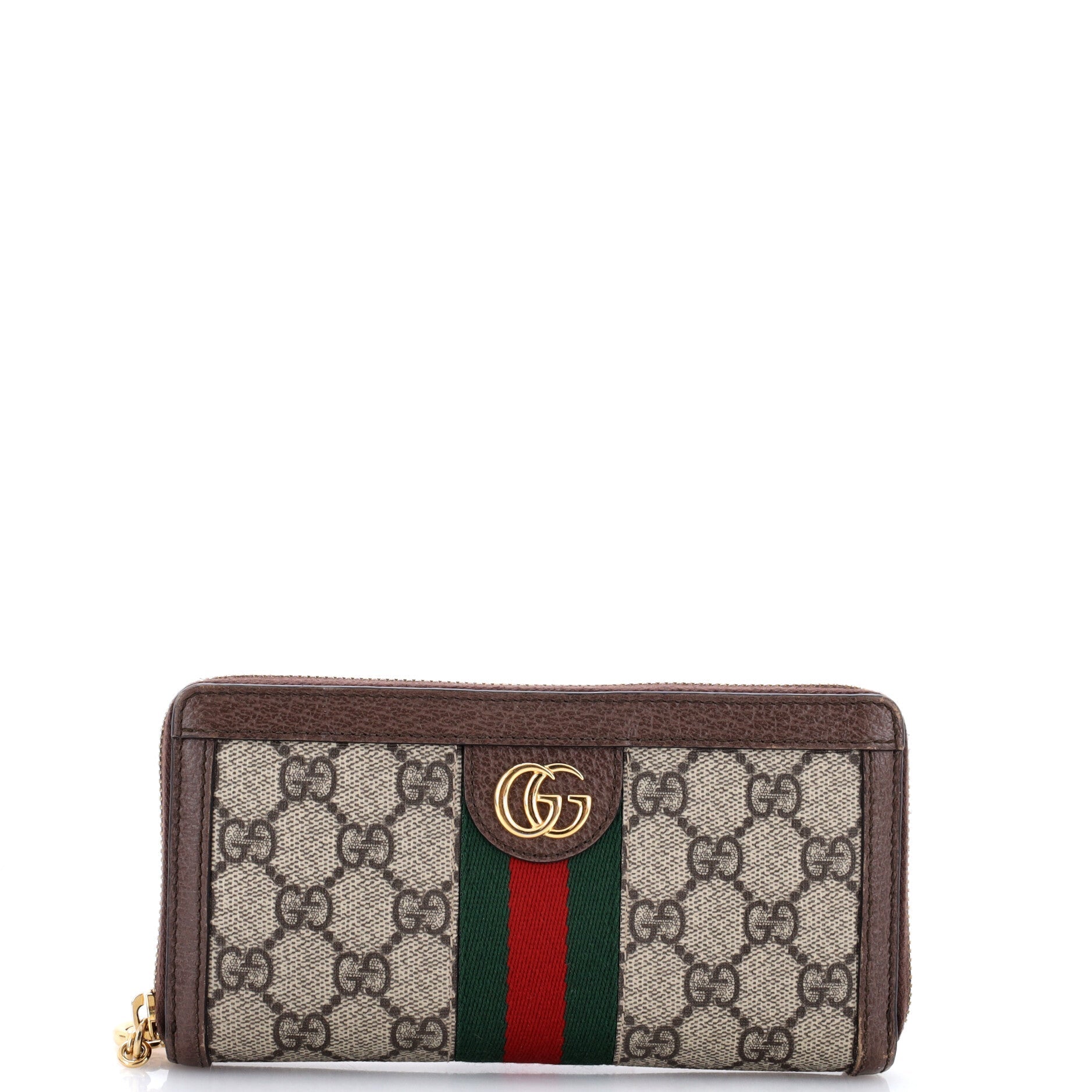 Ophidia Zip Around Wallet GG Coated Canvas
