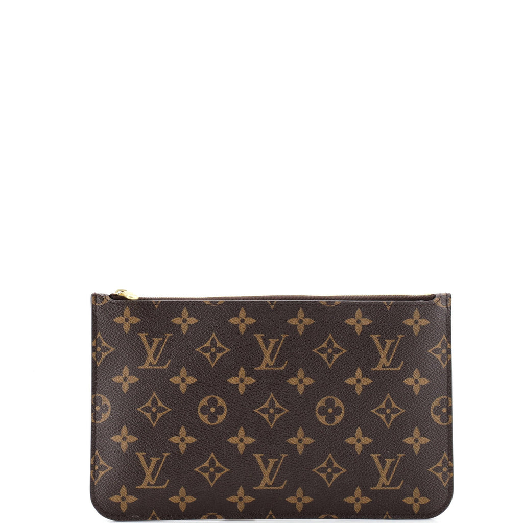 Neverfull Pochette Monogram Canvas Large