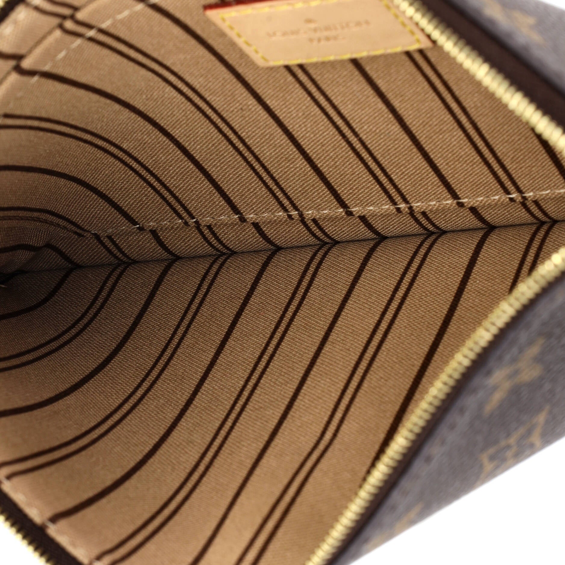 Neverfull Pochette Monogram Canvas Large