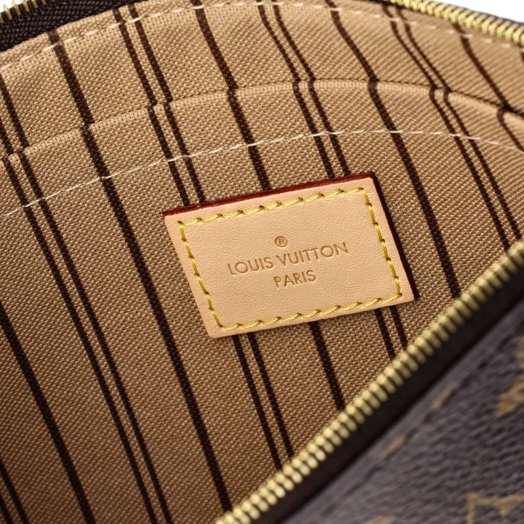 Neverfull Pochette Monogram Canvas Large