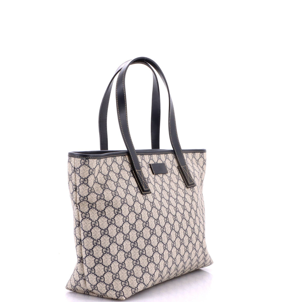 Plus Tote GG Coated Canvas with Leather Medium