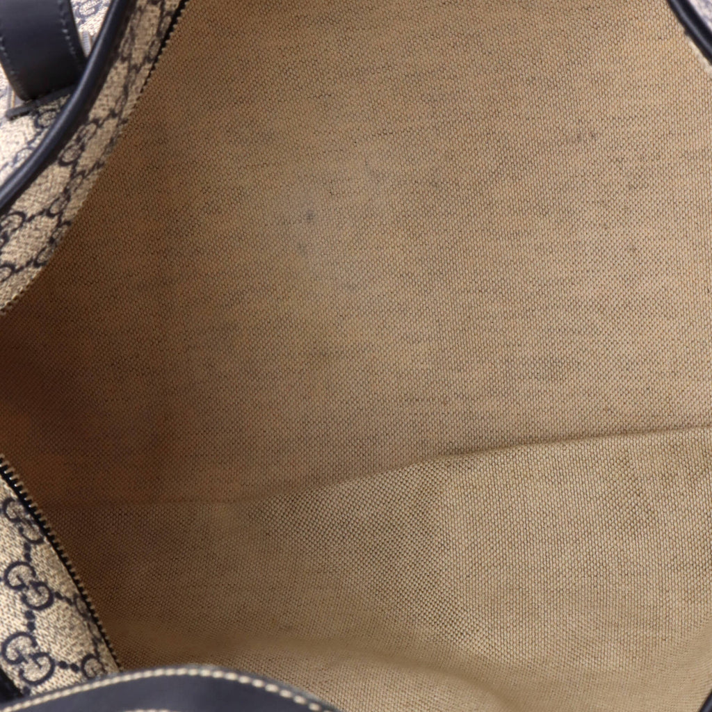 Plus Tote GG Coated Canvas with Leather Medium