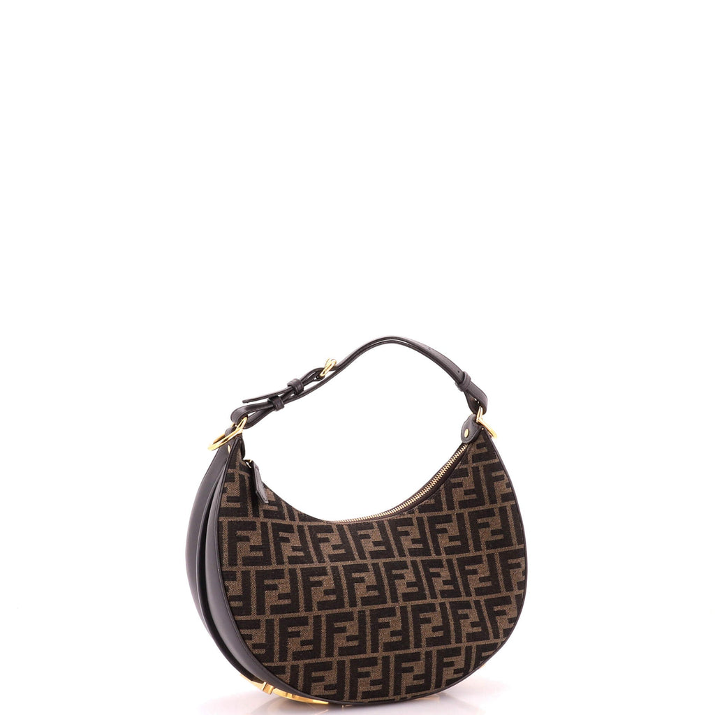 Fendigraphy Bag Zucca Canvas Small