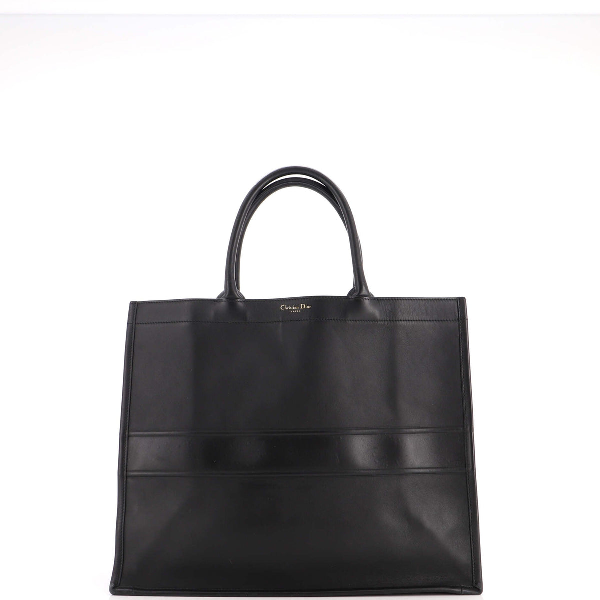 Book Tote Printed Leather Large