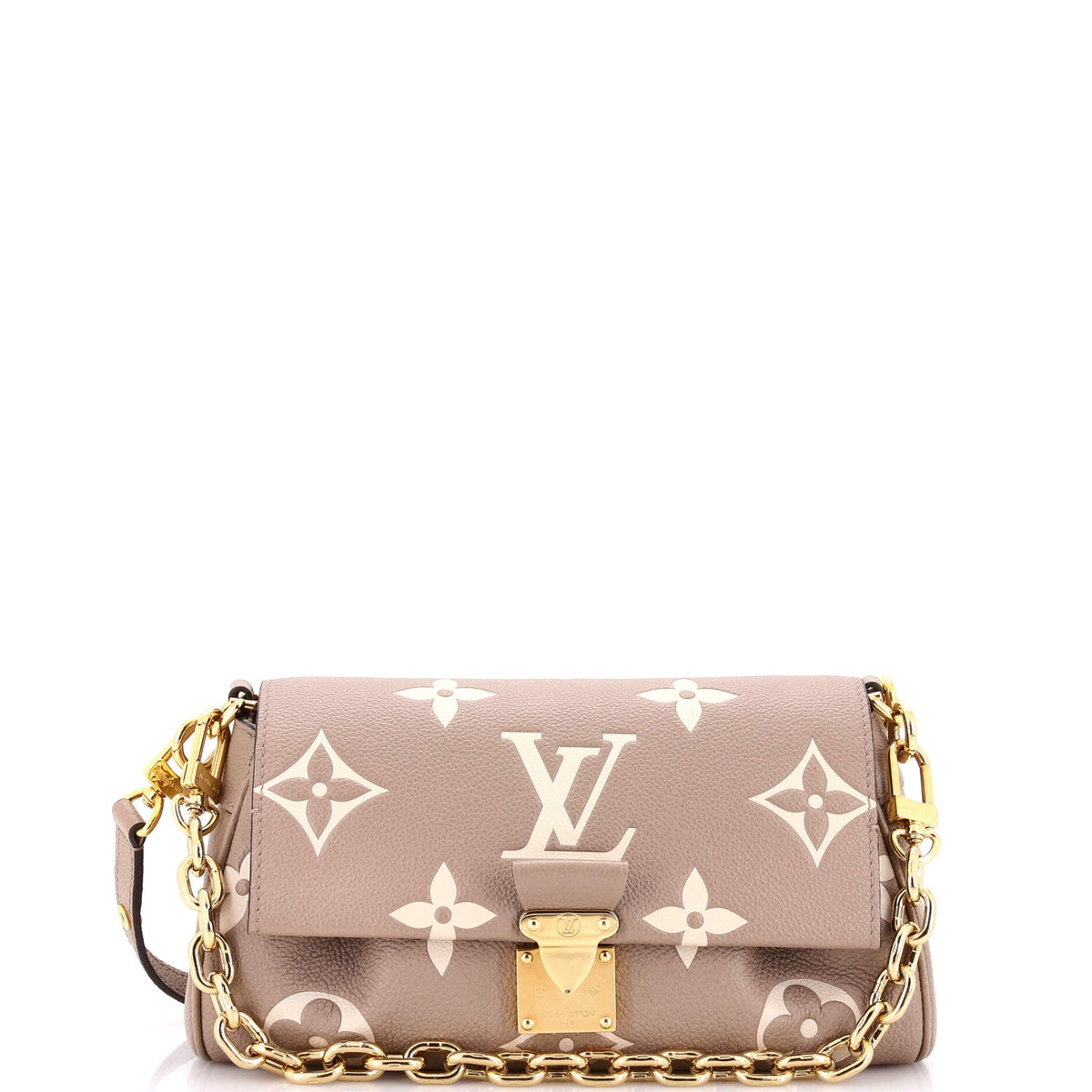 Favorite NM Handbag Bicolor Monogram Empreinte Giant