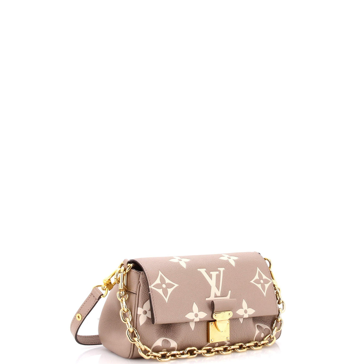Favorite NM Handbag Bicolor Monogram Empreinte Giant