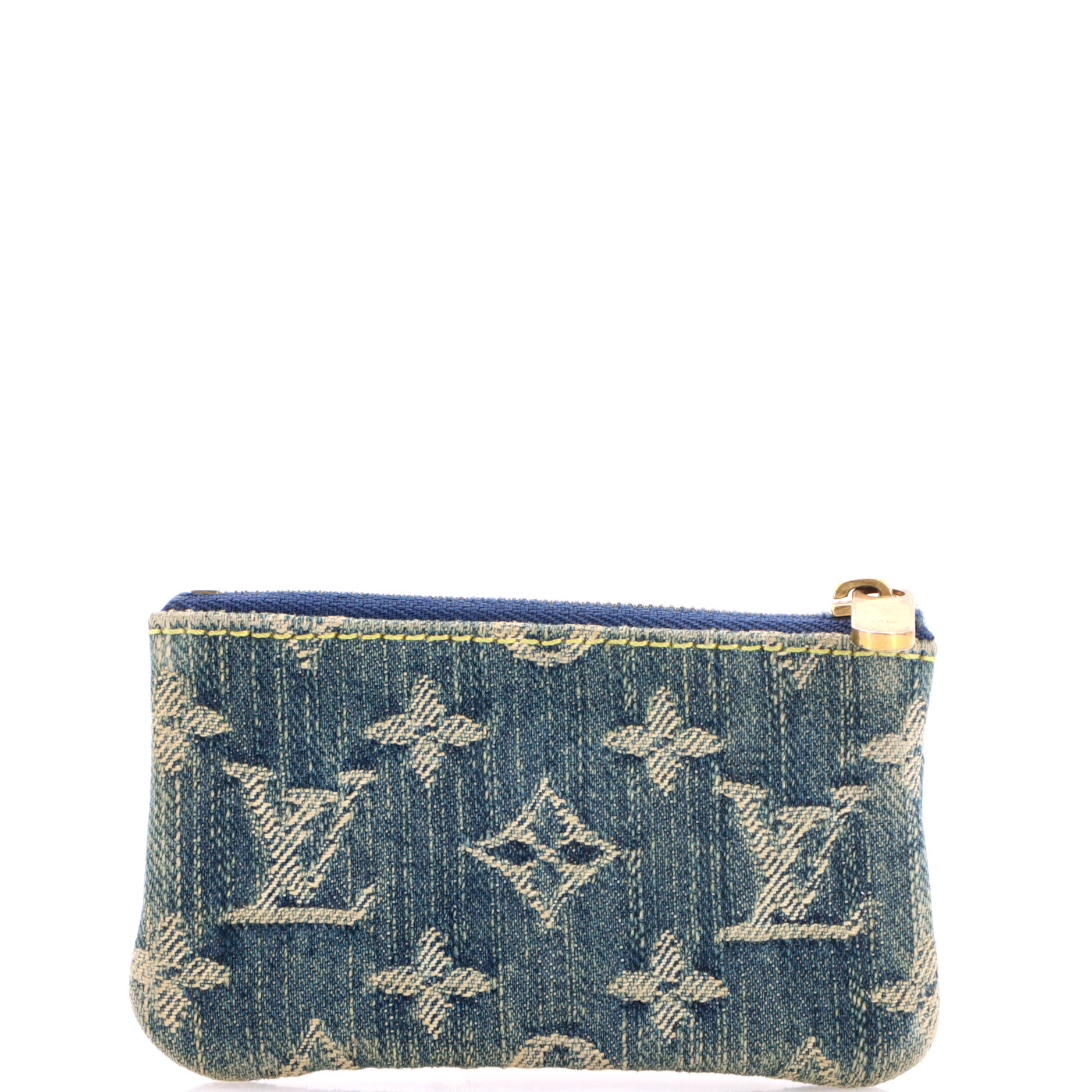 Key Pouch Monogram Denim