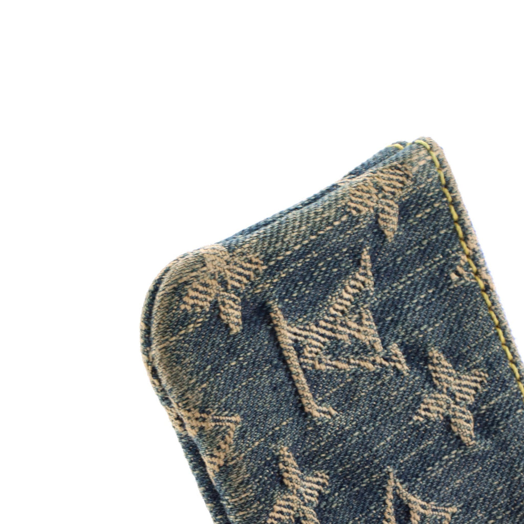 Key Pouch Monogram Denim