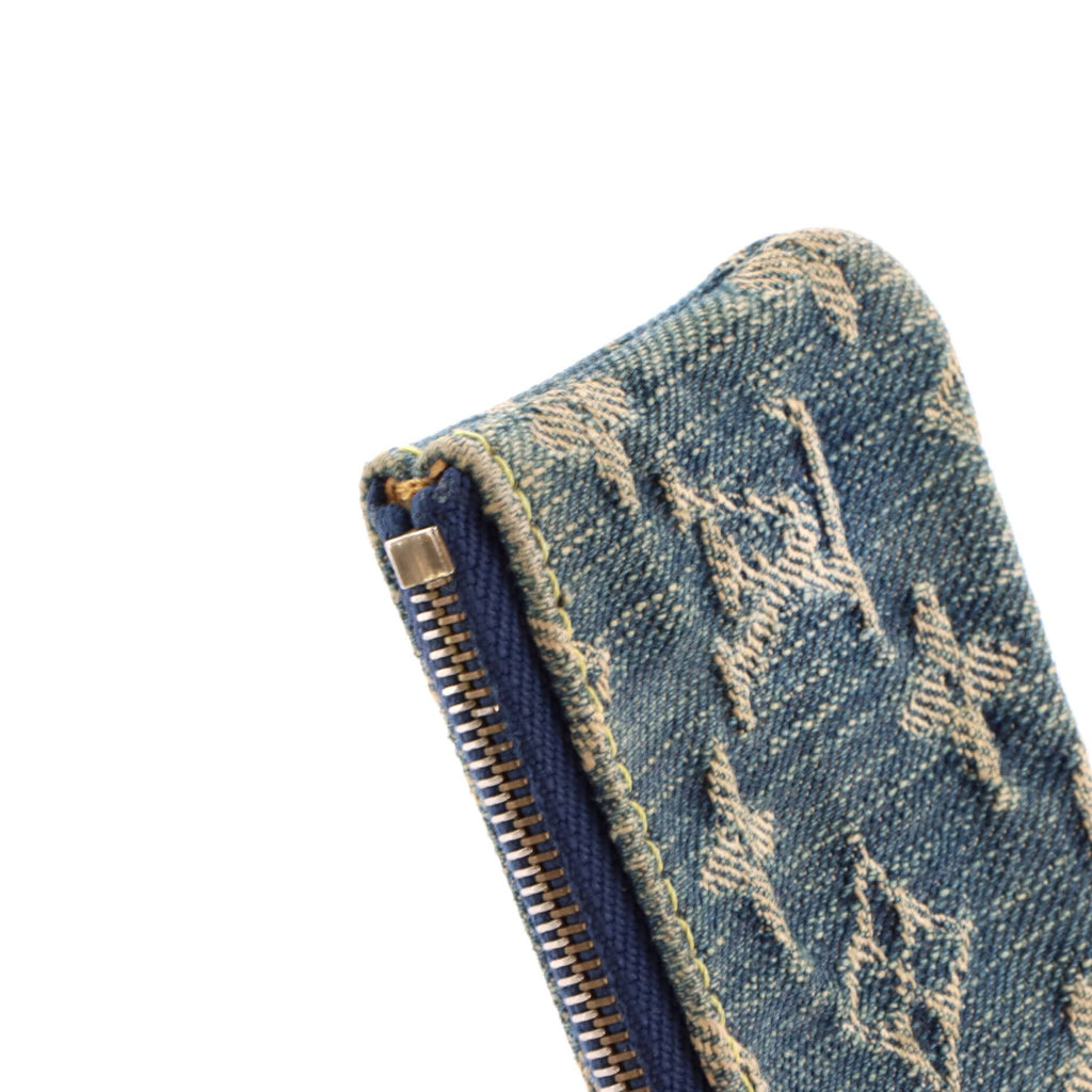 Key Pouch Monogram Denim